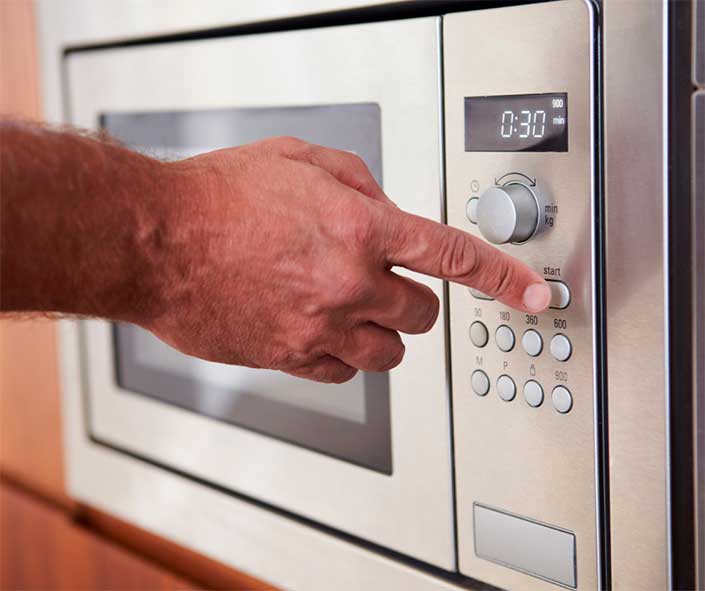 Dónde colocar el microondas