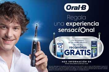 Oral-B Reembolso de hasta 25€ en recambios Oral-B