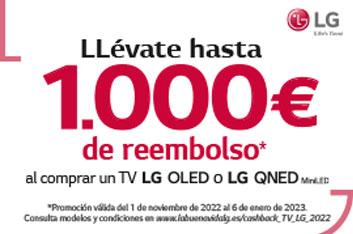 LG Llévate hasta 1000€ por la compra de un TV