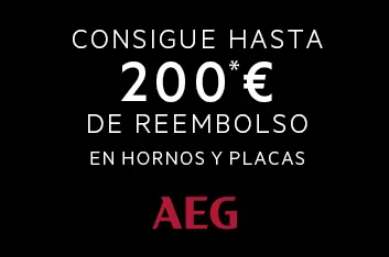 AEG Reembolso de hasta 200€ en la gama de cocina
